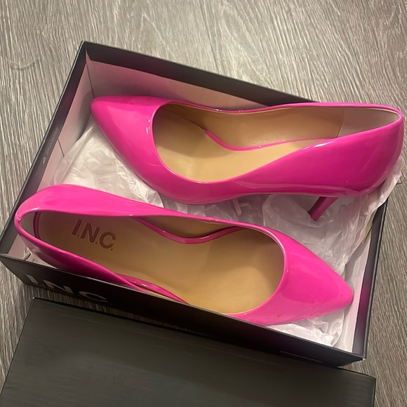 INC Hot Pink Patent Pumps | Size 10 - Picture 1 of 4